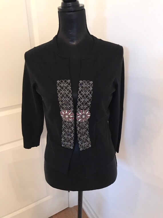 VTG gorgeous BEADED Cardigan