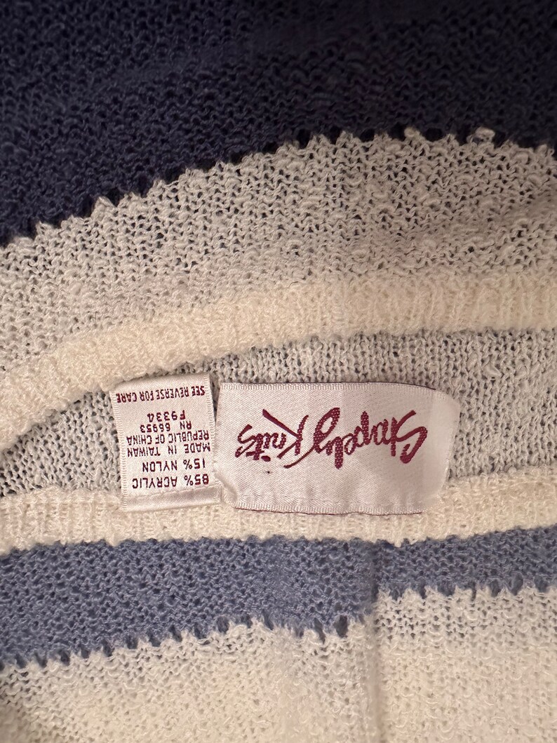 Vintage Shapely Knits Top Etsy Canada