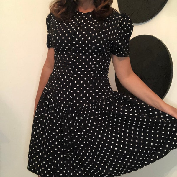 1990’s Polkadot ESRAM Dress