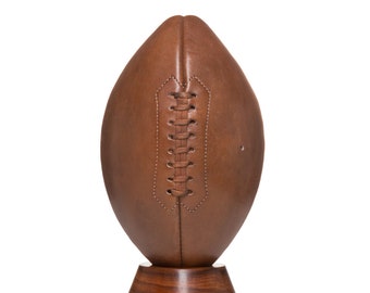 American football (no plinth)  handmade leather vintage style / Leather football / Football / Vintage Football / American / Gift for him