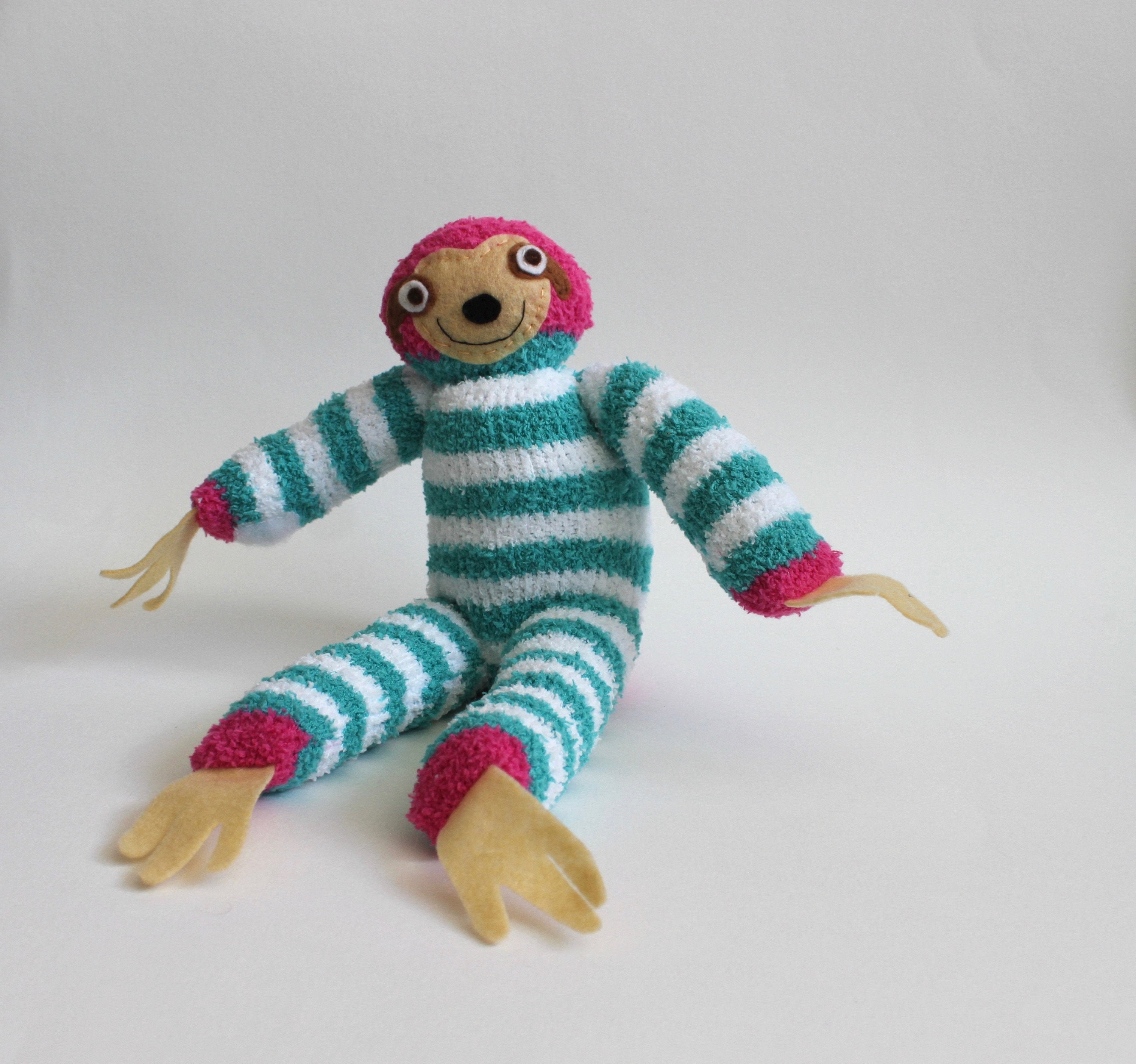sloth sock monkey