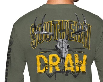 Deer Bow Hunting Long Sleeve Shirt – Southern Draw Hunter Gift
