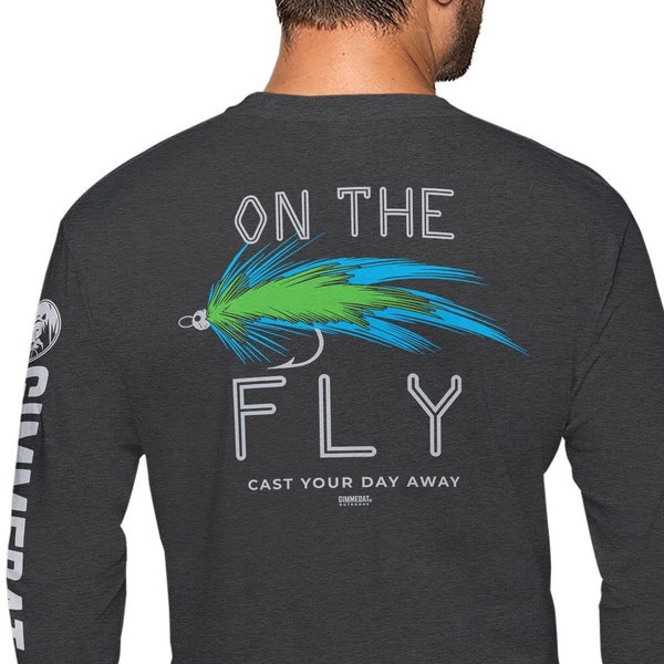 Fly Fishing Trout Long Sleeve Shirt Gift T-shirt Outdoor For Man Woman - On The Fly