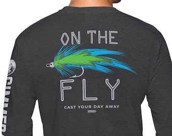 Fly Fishing Trout Long Sleeve Shirt Gift T-shirt Outdoor For Man Woman - On The Fly
