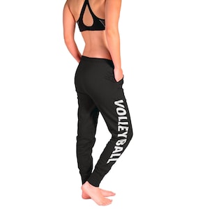 Volleyball Joggers Sweatpants Sweats Volleyball Sweatpants - 7 Print Colors -Team Discount - Free Shipping!