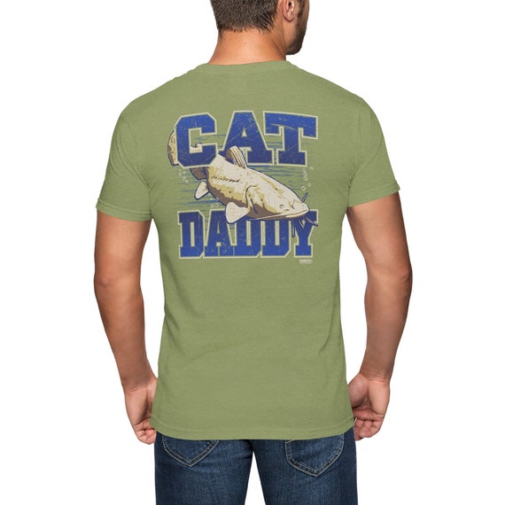 Catfish Fishing Mudcat Short Sleeve Shirt Fisherman Gift T-shirt Outdoor  for Man Women Cat Daddy -  Canada