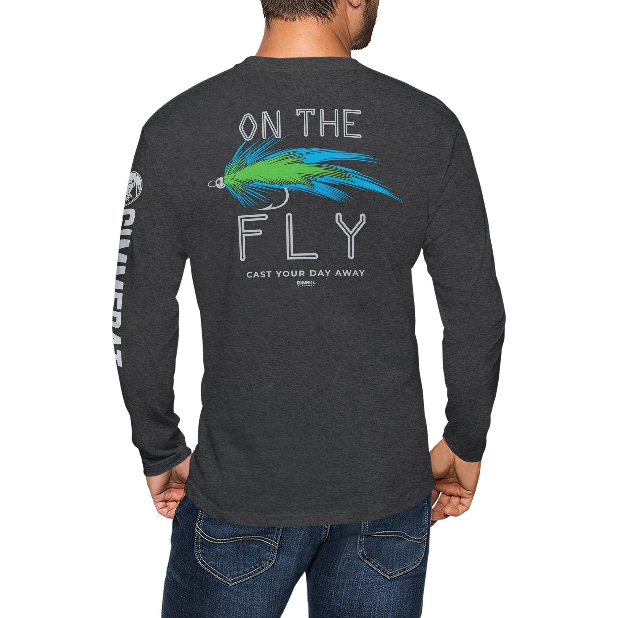 Fly Fishing Trout Long Sleeve Shirt Gift T-shirt Outdoor for Man