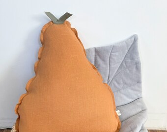 Baby Room Decor,  Decorative Cushion, Pear Cushion, Pear Pillow, Kids Room Decor