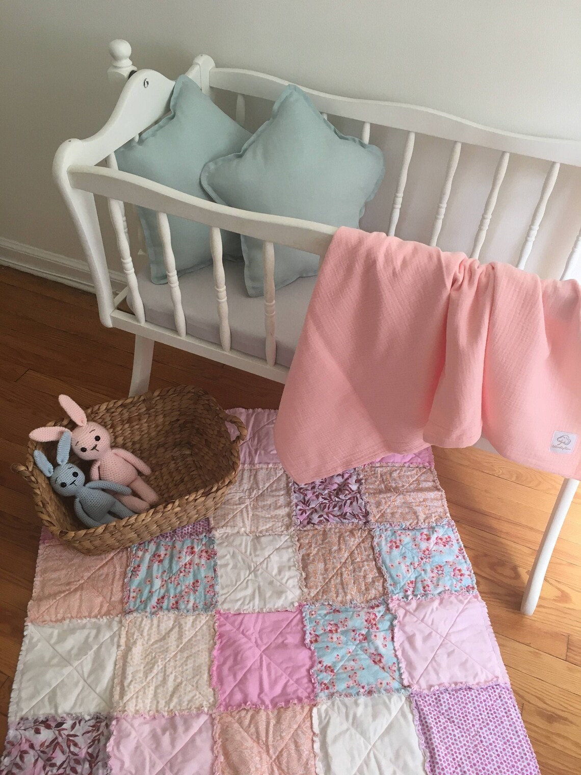 Play mat, Nursery Decoration, Cotton Carpet, Kids Play Rug, Baby shower