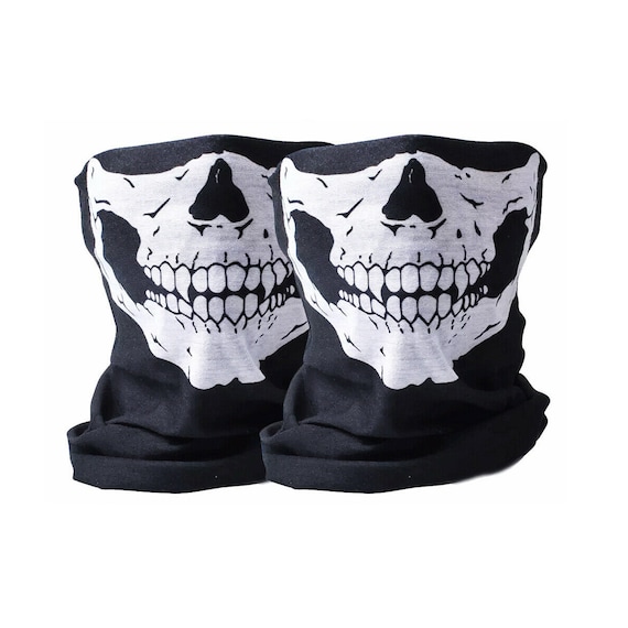 MAGA American Made Red White Blue USA Flag Face Bandana Mask Skull Neck Vertebrae Bones Reversible Biker Neck Scarf MAGA American Made Red White Blue USA Flag Face Bandana Mask Skull Neck Vertebrae Bones Reversible Biker Neck Scarf