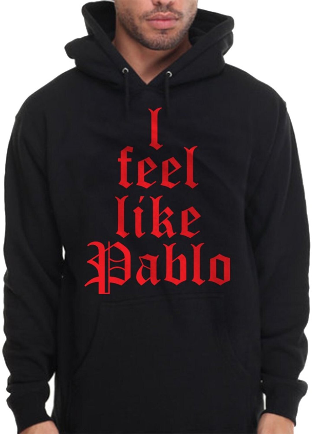 I Feel Like Pablo Hoodie Hooded Sweatshirt Red Old E English - Etsy