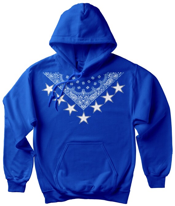 blue kanye hoodie
