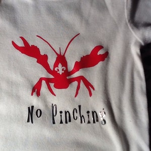 Crawfish Infant Bodysuit image 2