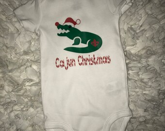 Cajun Christmas infant Bodysuit