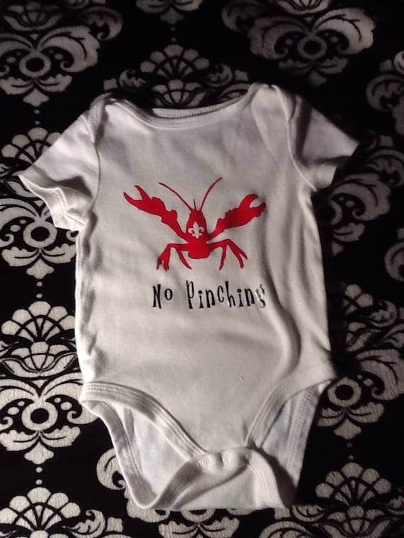 crawfish onesie