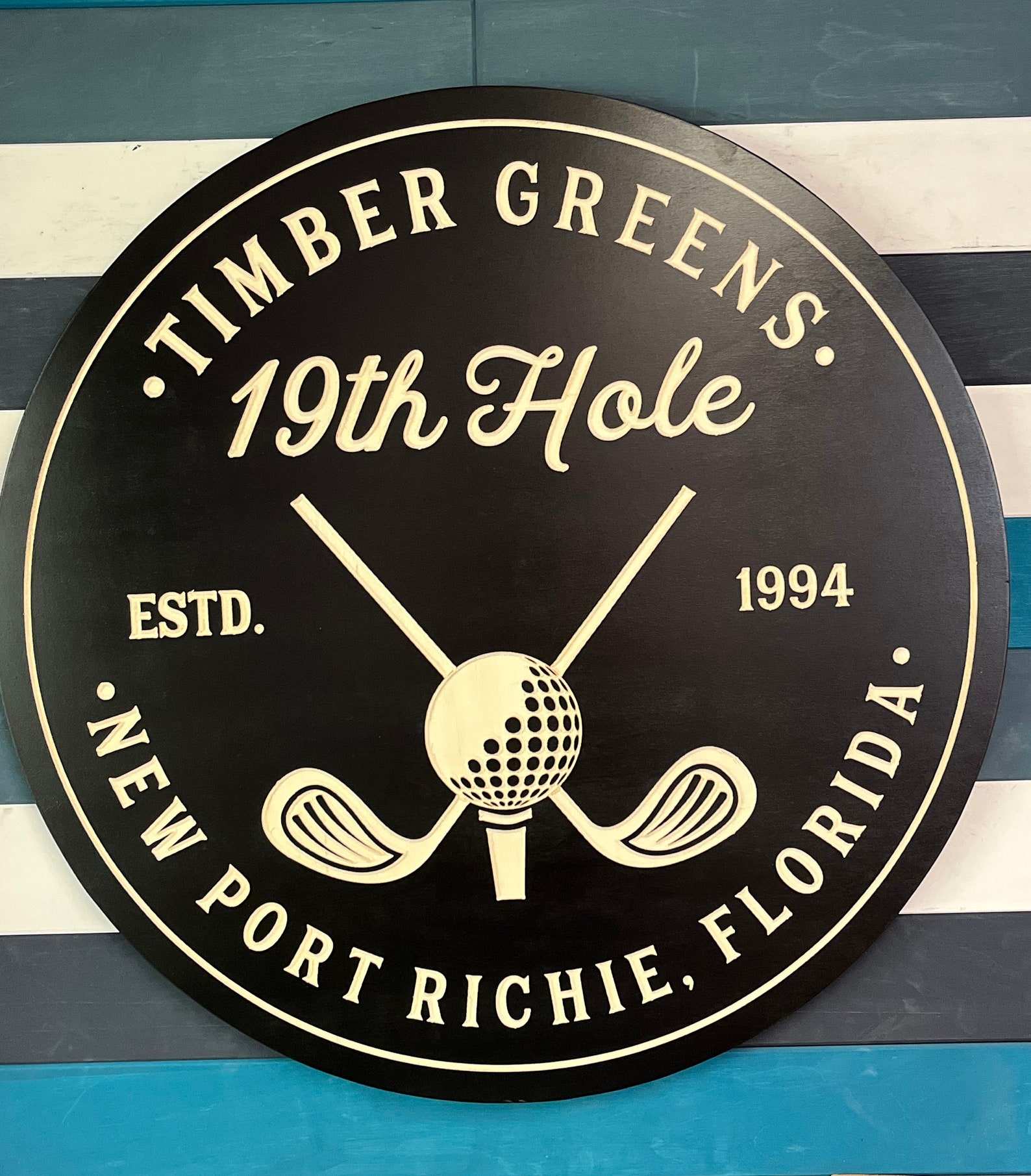 Personalized Golf Sign, Personalized Golf Decor, Golf Wall Art, Wood ...