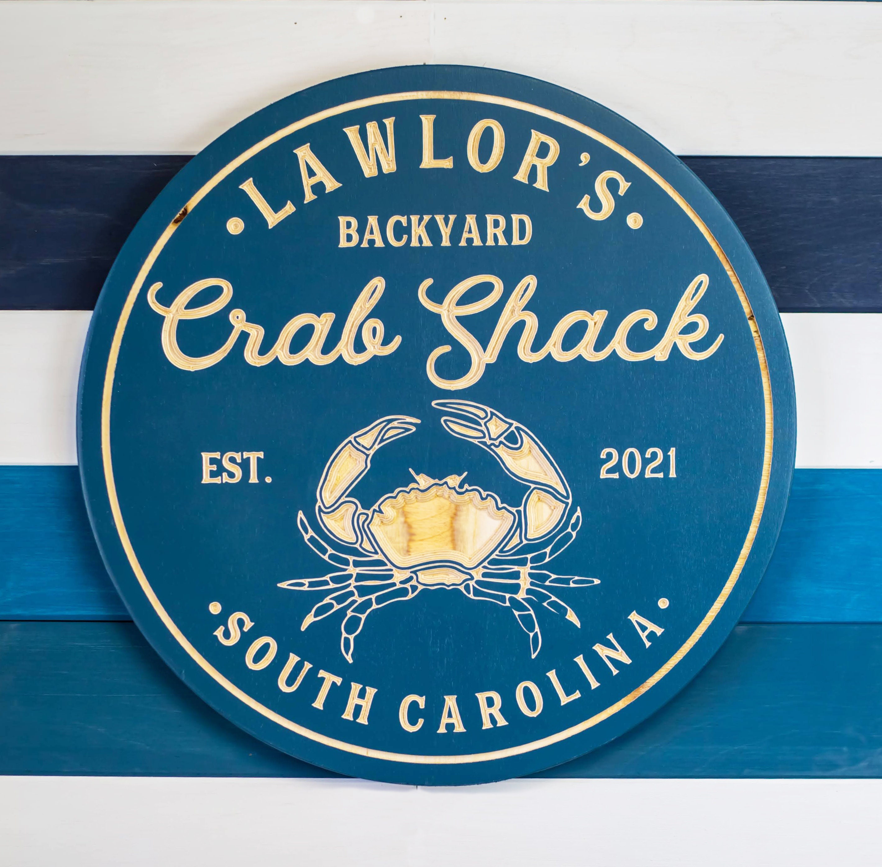 Crab Shack Sign Ideas