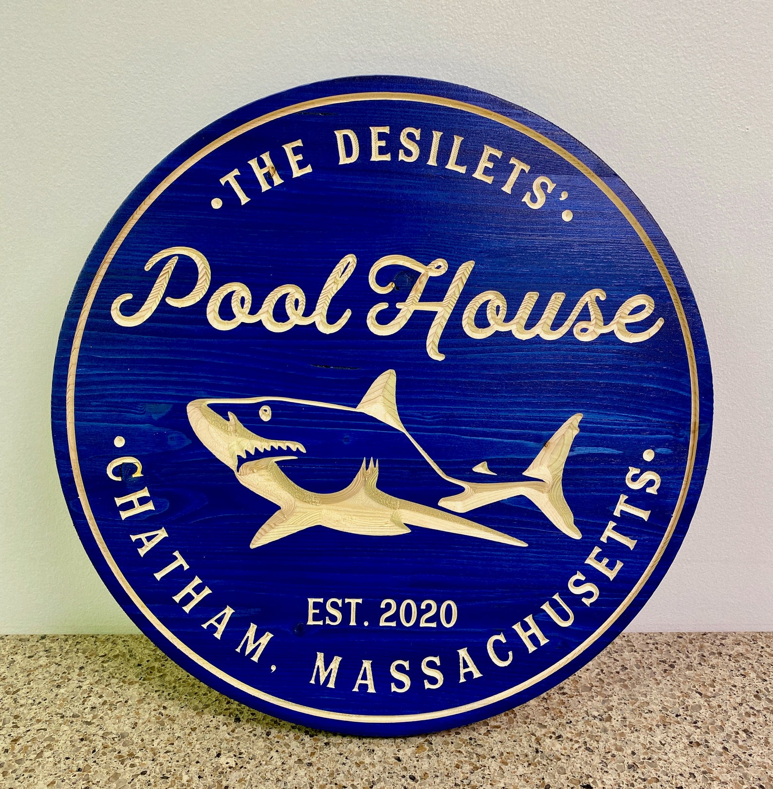 Custom Pool House Sign Beach Sign Personalized Pool Sign Etsy