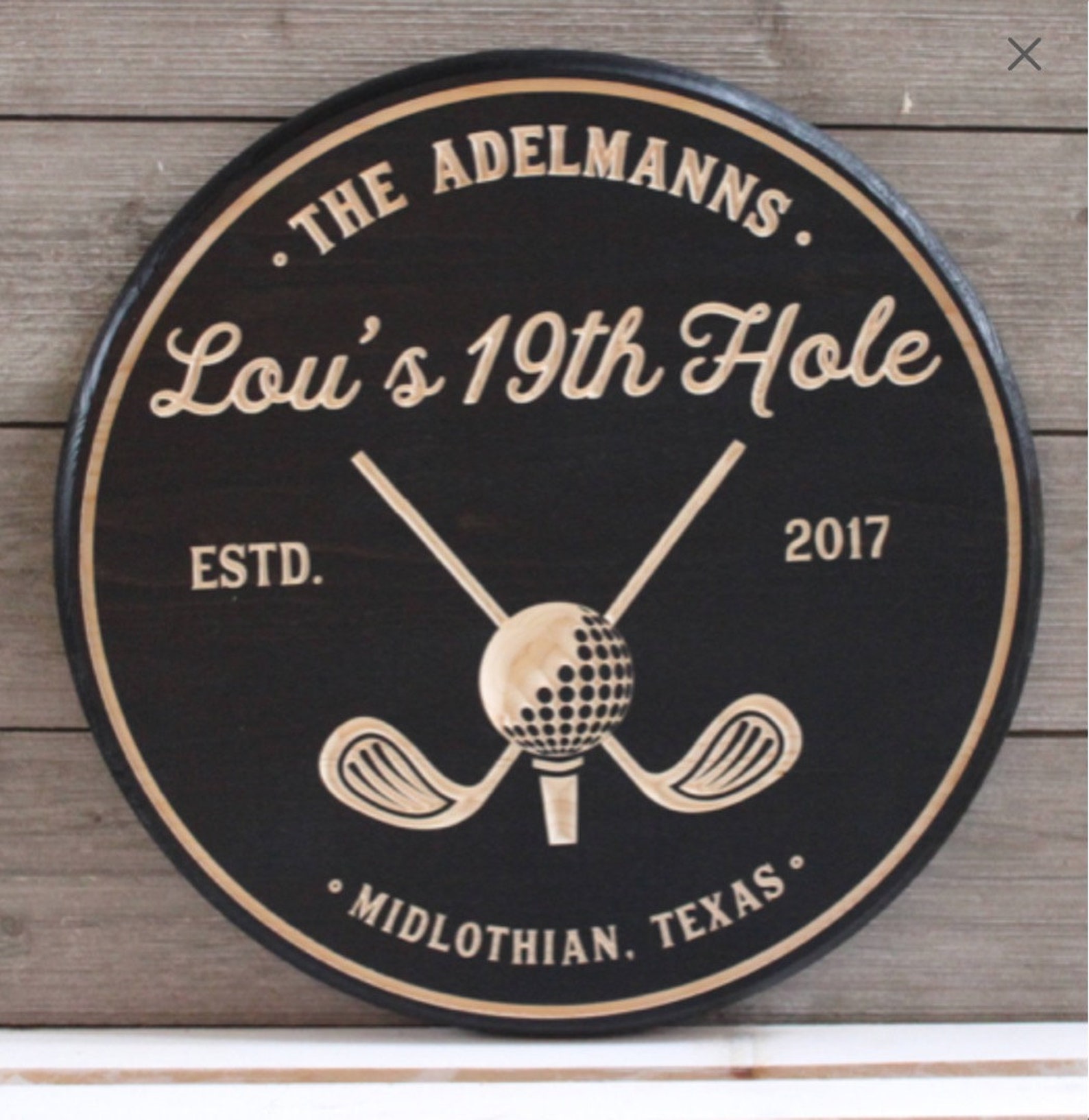 Personalized Golf Sign, Personalized Golf Decor, Golf Wall Art, Wood ...