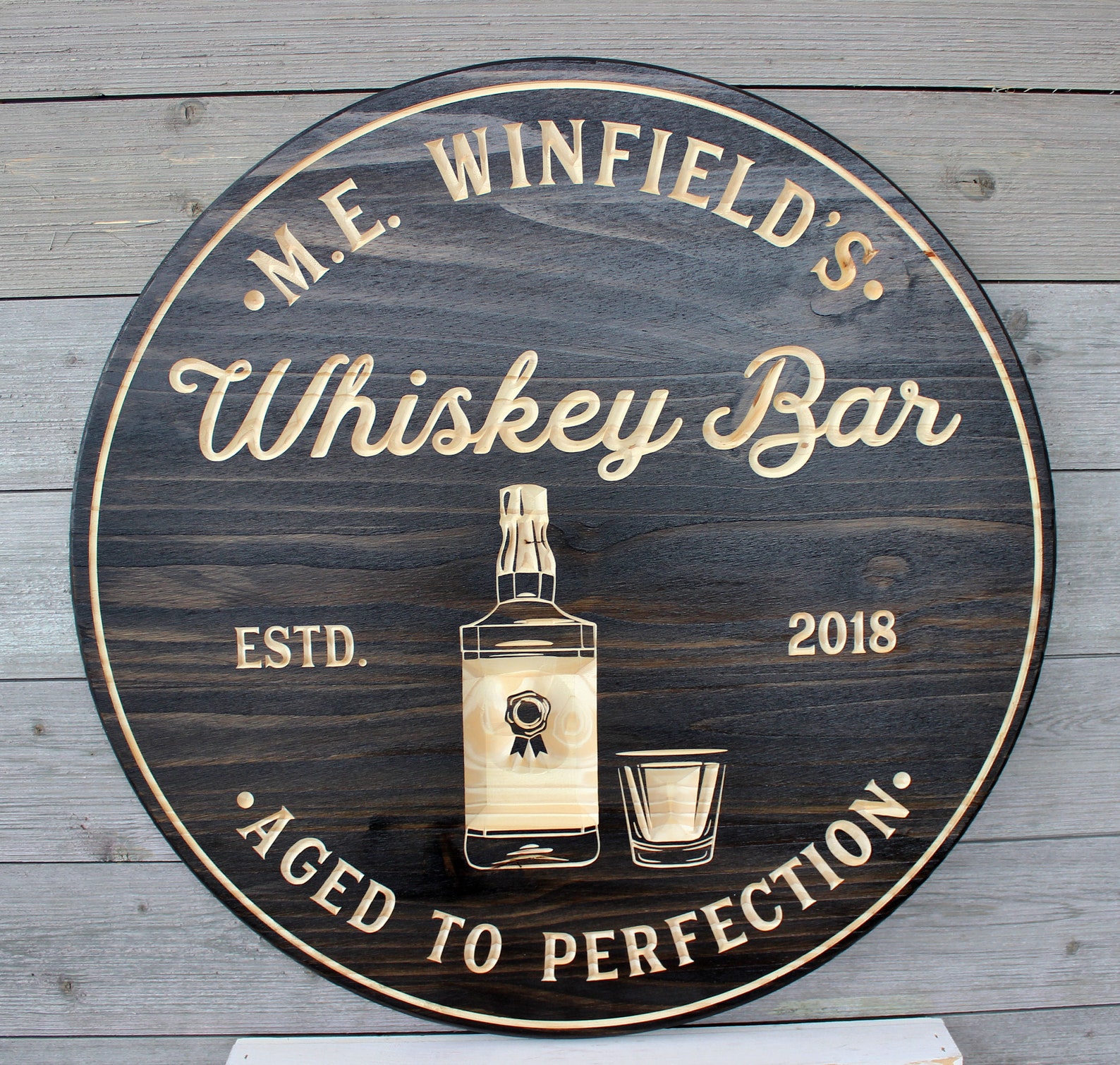 Whiskey Bar Sign Bar Signs Bar Signs Personalized Signs - Etsy