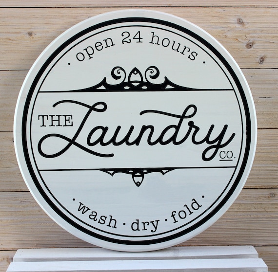 Laundry Room Sign Personalized Laundry Signs Laundry Decor Etsy