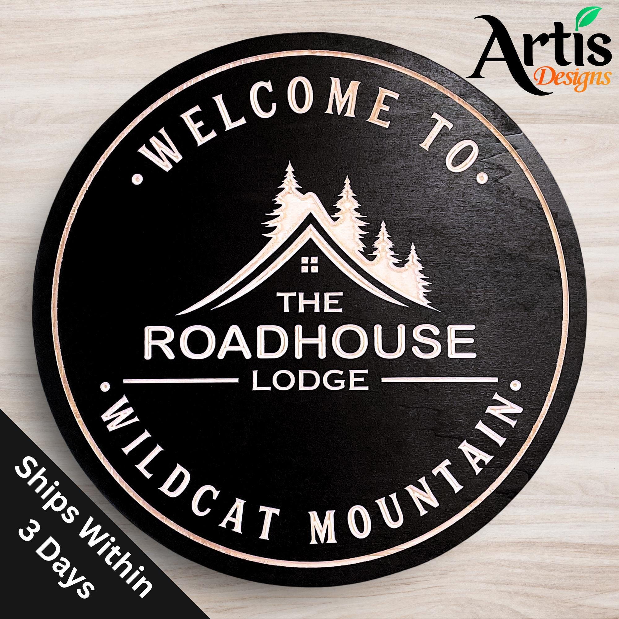Cabin Sign, Lodge Sign, Carved Sign, Cabin Name Signs, Personalized Signs, Cabin Decor, Birthday Gift, Gifts for Men, Father's Day Gift