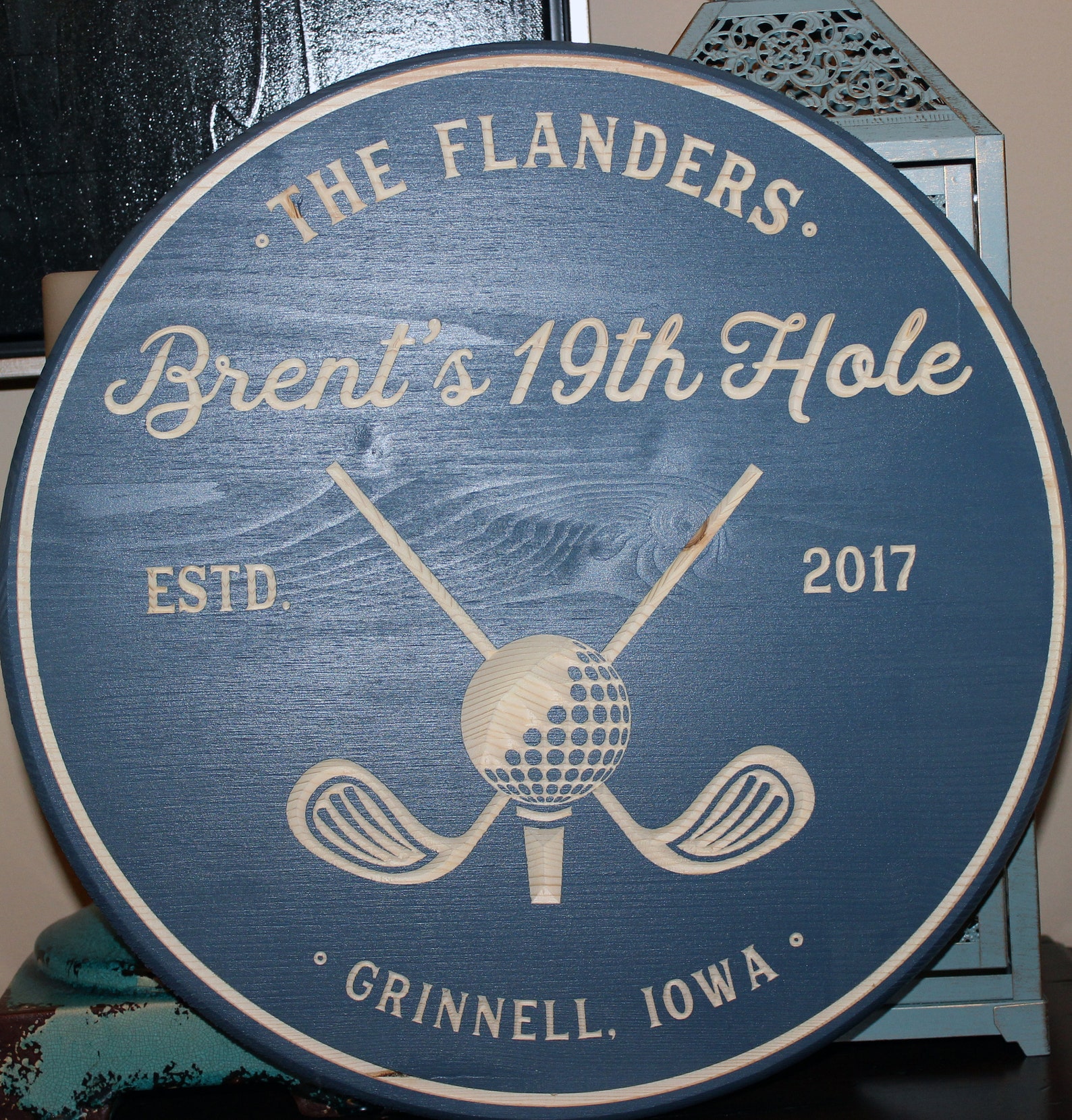 Personalized Golf Sign, Personalized Golf Decor, Golf Wall Art, Wood ...