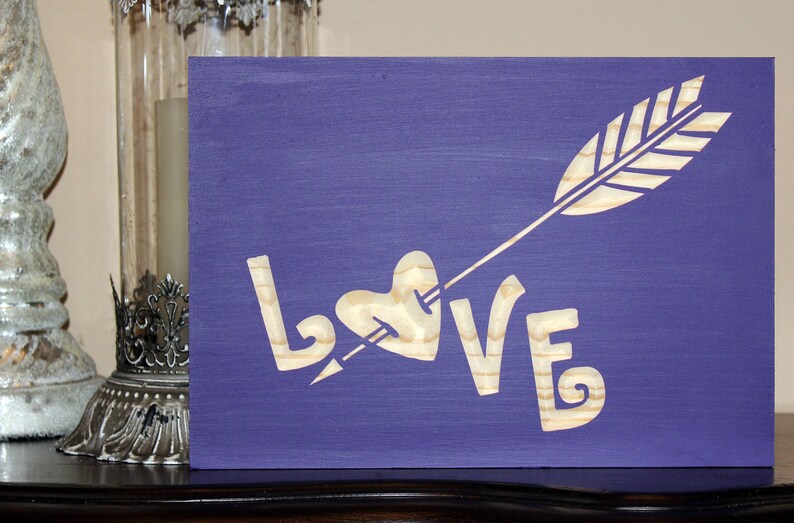 Love Arrow Sign Valentine Sign Valentines Day Gifts Valentines Gifts Girls Room Signs Nursery Signs Nursery Decor Bedroom Decor