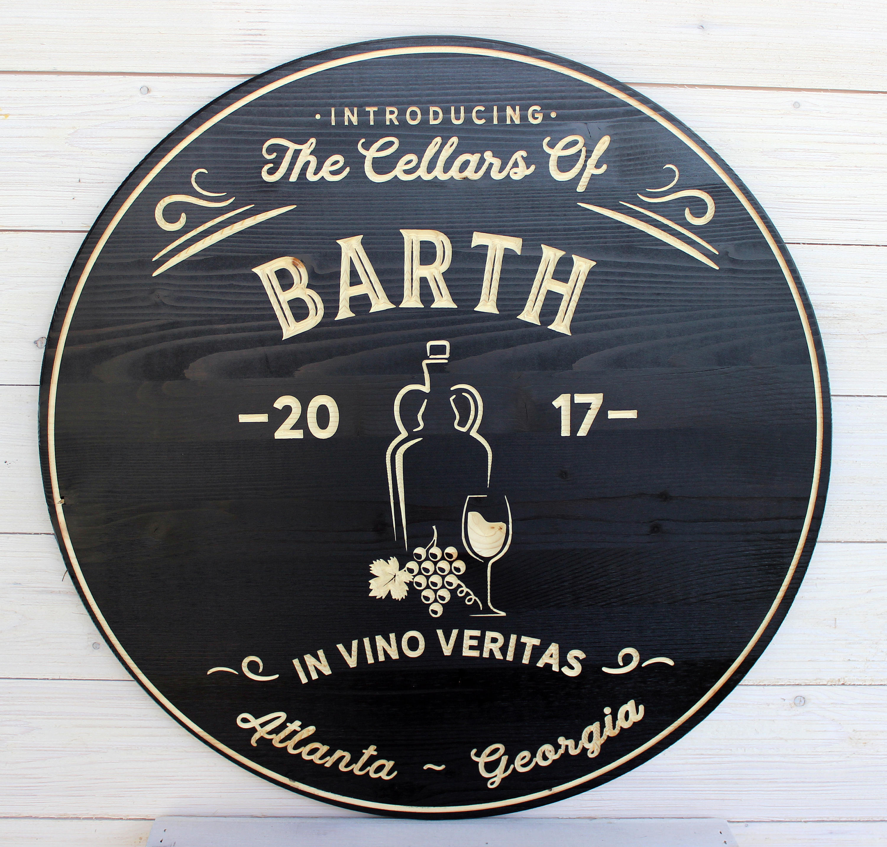 Wine Signs Wine Decor Personalized Wine Sign Bar Sign Wine Etsy