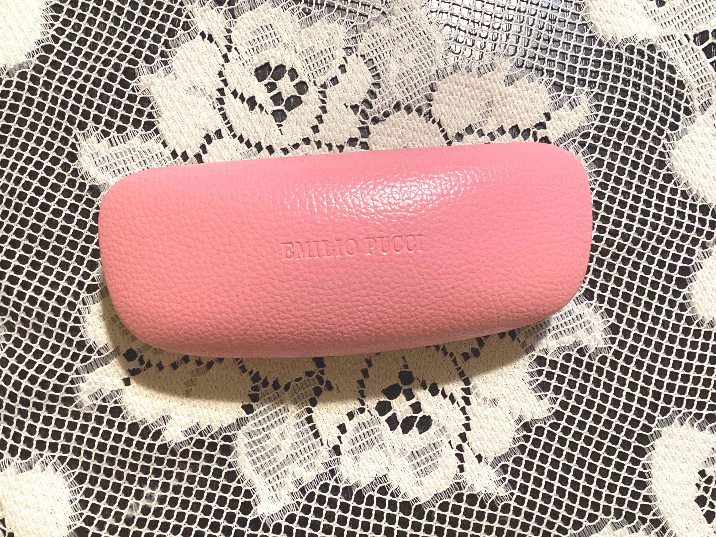 Emilio Pucci Leather Hard Shell Sunglasse/eyeglass Case - Etsy