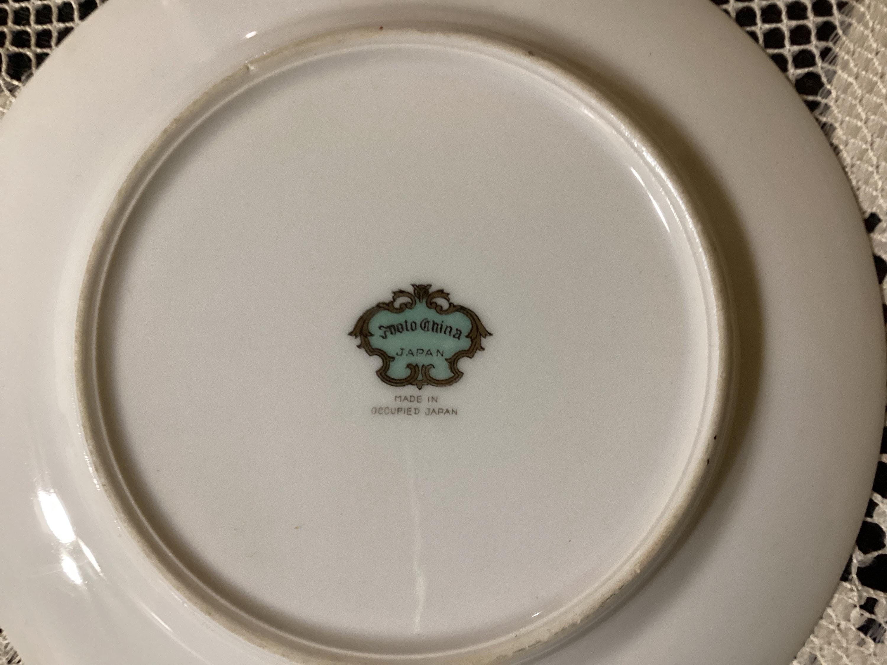 Vintage Jyoto China Made in Occupied Japan Dinnerware - Etsy