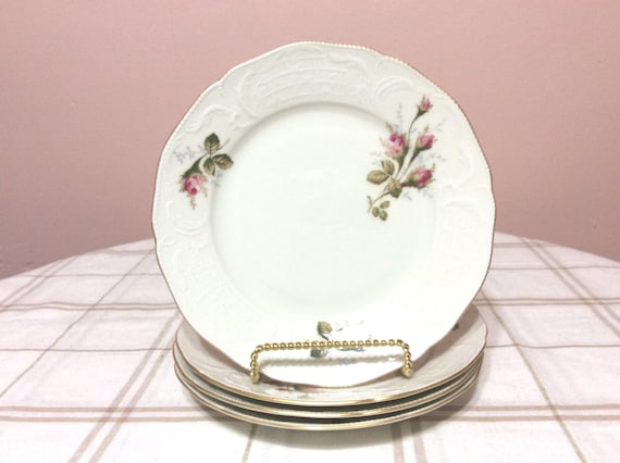 23cm ホーム＆キッチン ローゼンタール クラシックローズ プレート皿 4枚