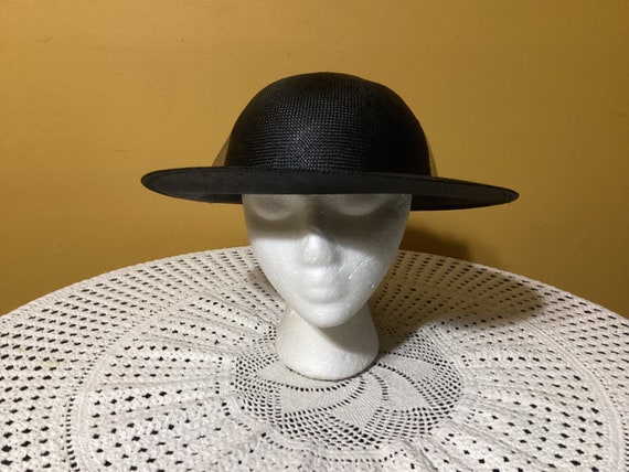 Vintage Morgan Taylor flower Brown Straw Hat Morgan Taylor | Accessories | Straw Hat | Poshmark main image 4