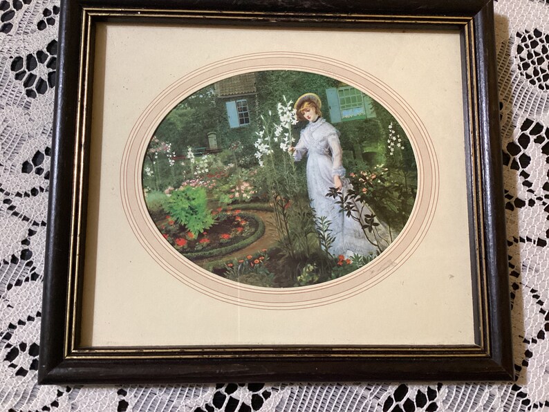 Lote de tres cuadros victorianos ingleses para colgar en la pared ...