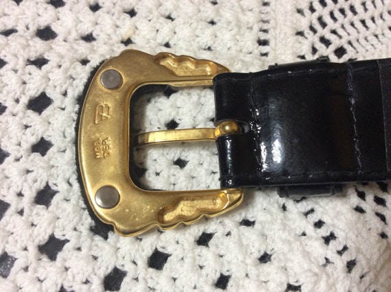 Toni Laura Vintage Leather Belt Made In Italy - image 6