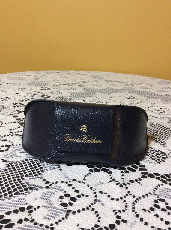 Vintage Brooks Brother Large Sunglass Case