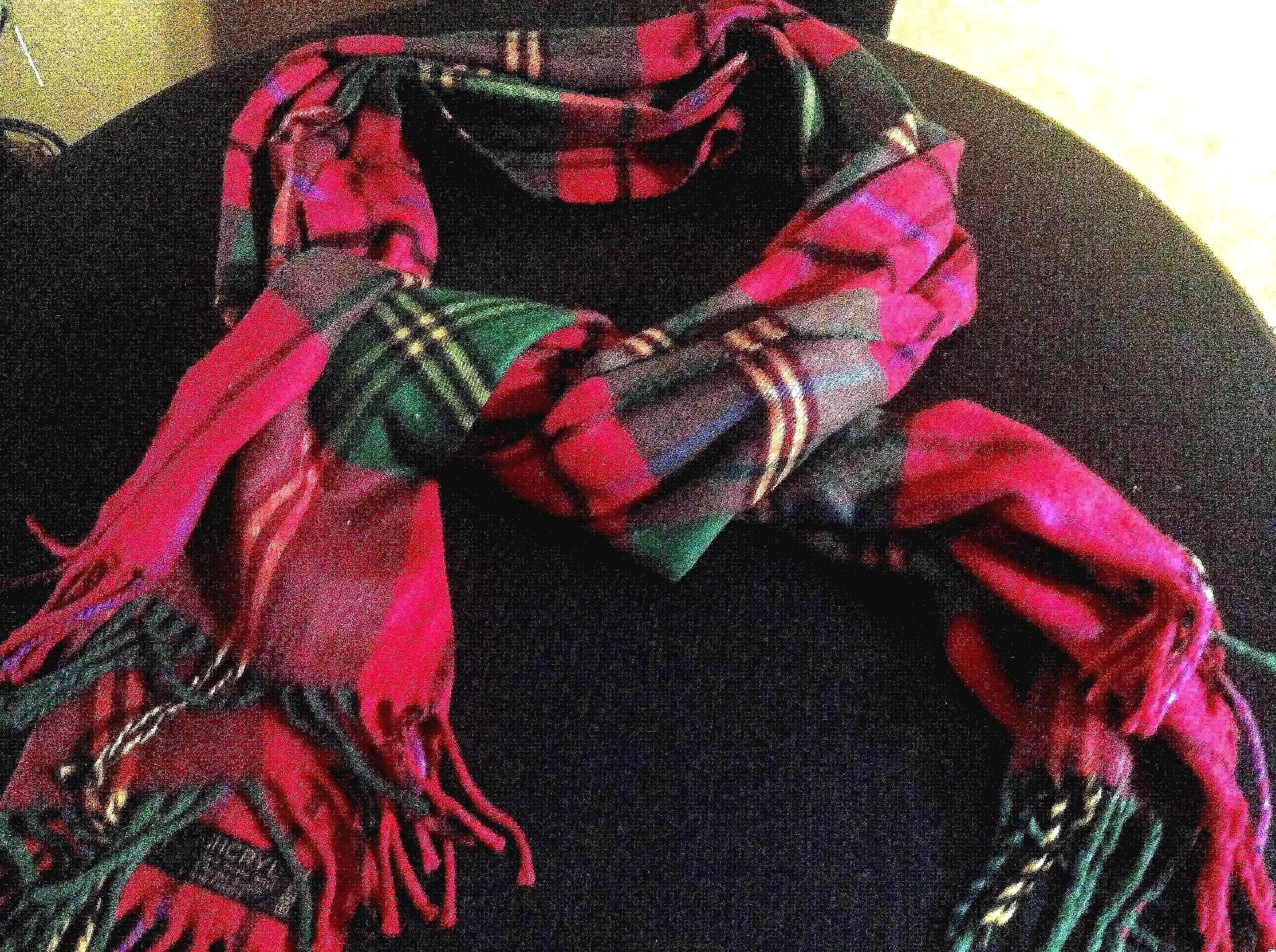 Vintage CASHCRYL Acrylic Scarf Made in France - Etsy