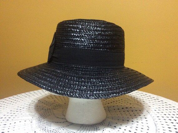 Vintage Straw Hat by Betmar Made In italy - image 4