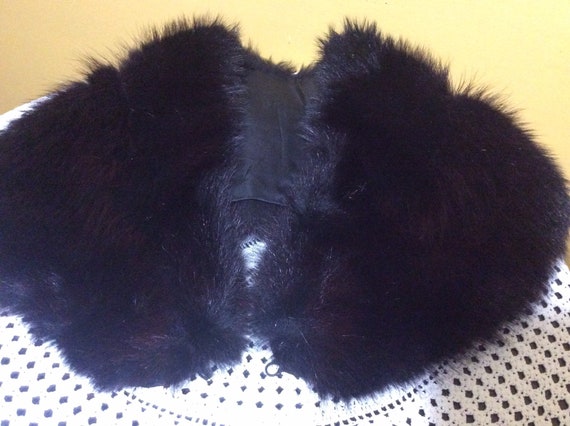 Vintage Faux Fur Stole - image 1