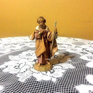 Estatueta de querubim vintage italiano Depose Simonetti Fontanini feita na Itália nº 1