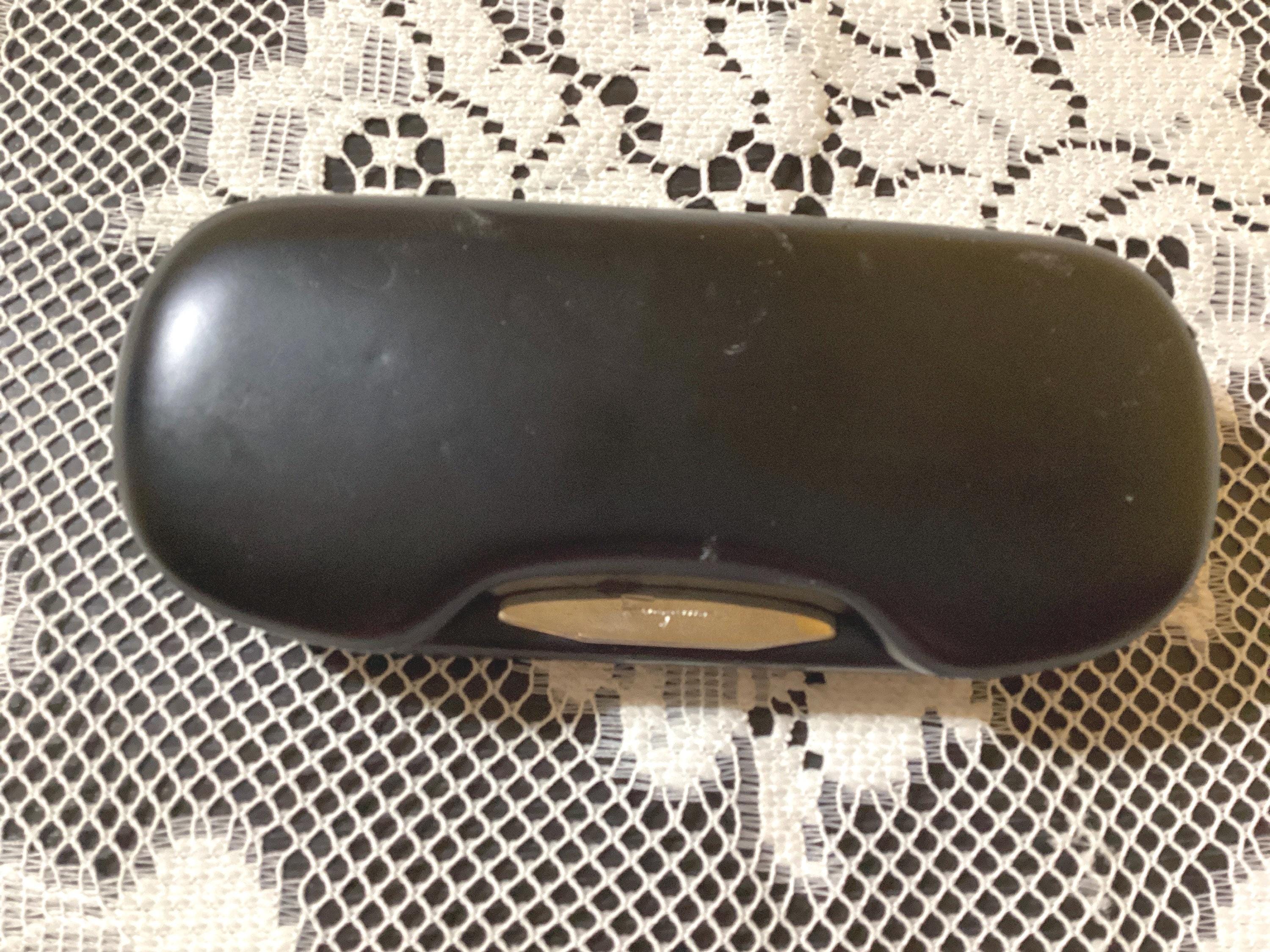 Salvatore Ferragamo Black Hard Shell Eyeglasses/sunglasses 