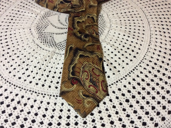 Vintage Christian Dior Monsieur Silk Tie - image 3