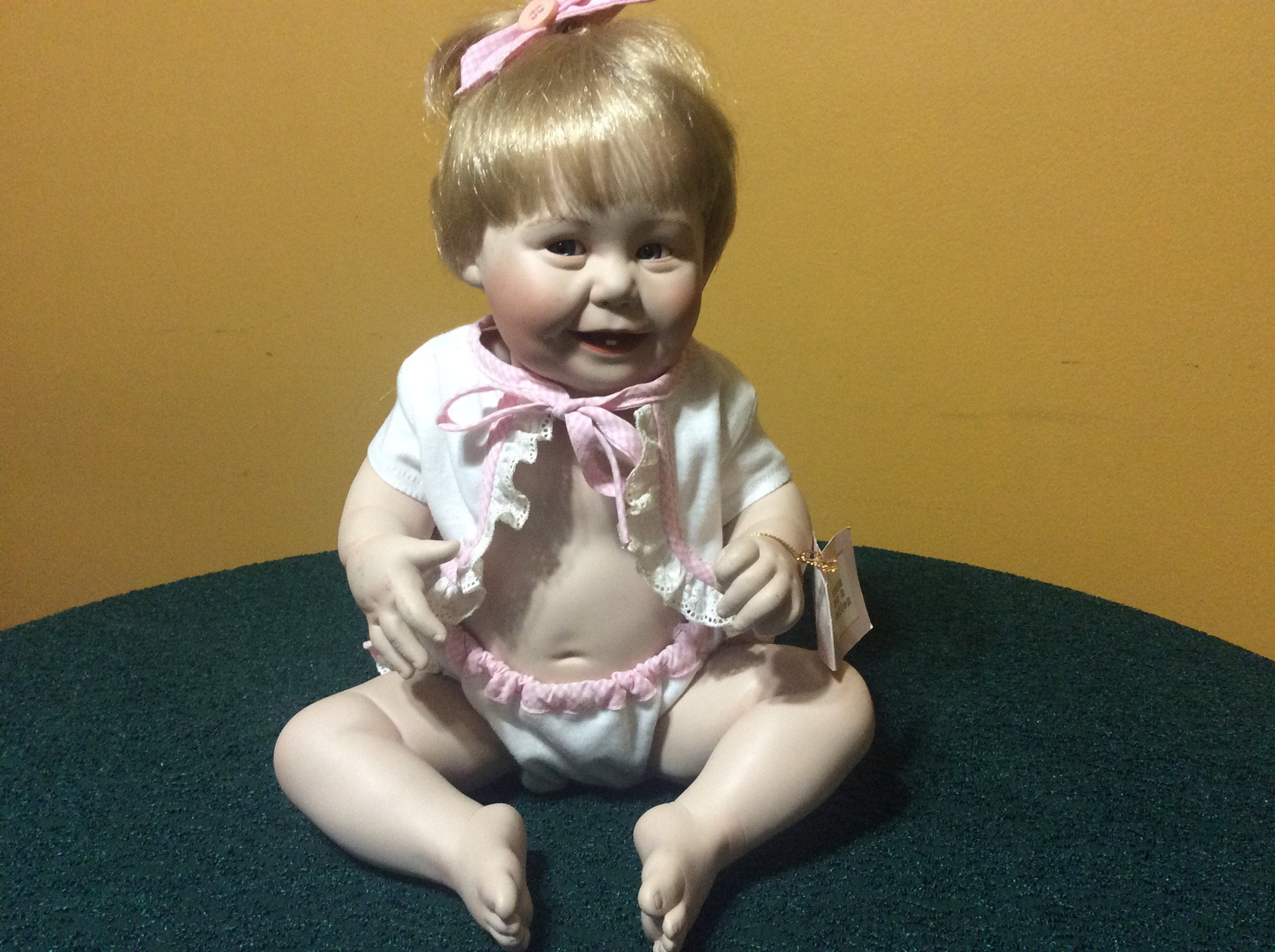 Vintage Ashton Drake Galleries Cute as a Button Porcelain Doll - Etsy