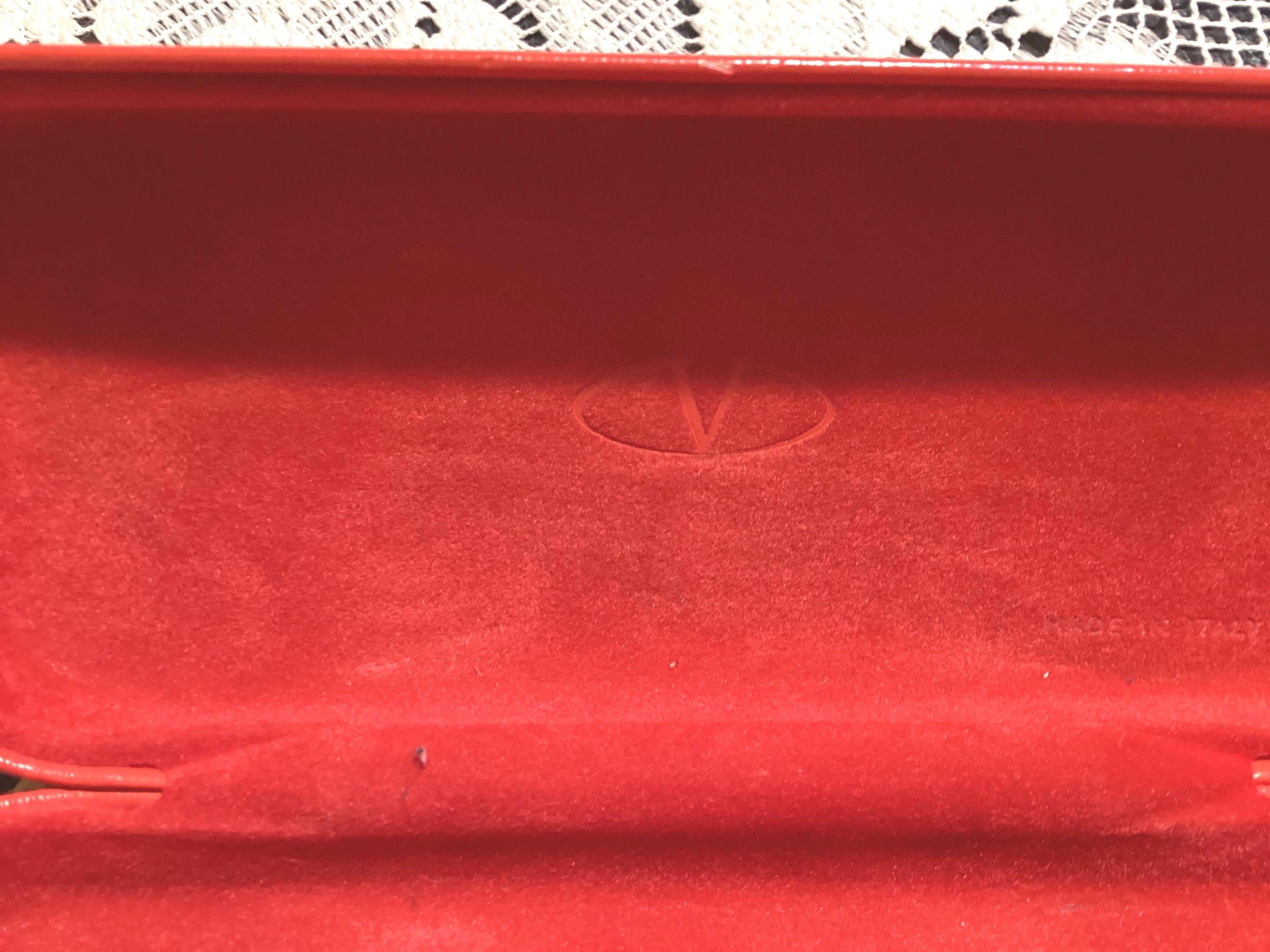 Valentino leather glasses sunglasses leather case original made in Italy Valentino Leather Eyeglass Cases & Storage for sale | eBay main image 2