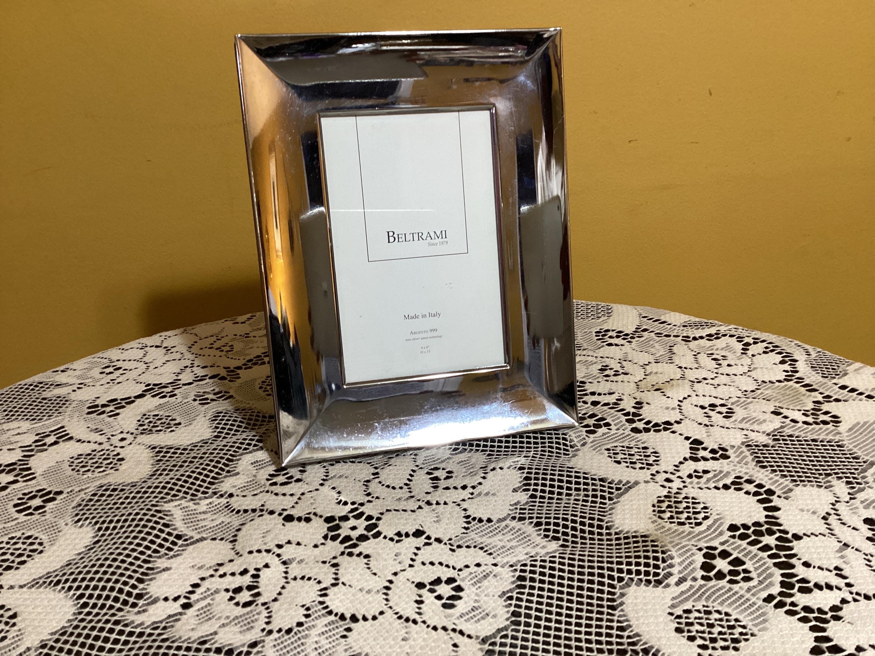 Italian Beltrami Argento Silver Plated 999 Made in Italy 4”x6