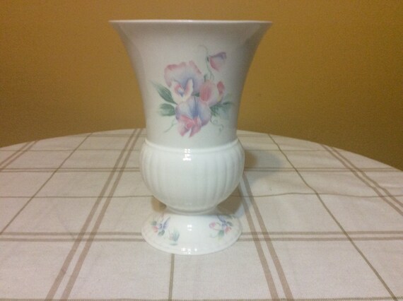 English Country Aynsley Vase Little Sweetheart Fine China 8 Etsy