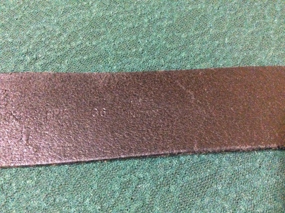 Vintage Banana Republic Leather Belt (Size 36) Ma… - image 5