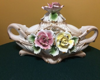 Italian Capodimonte Centerpiece Made in Italy