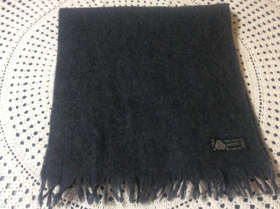Vintage Lambswool Scarf Made In Uruguay - image 1
