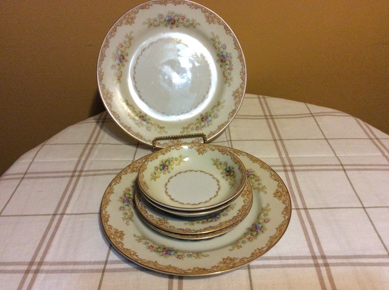 Vintage Jyoto China Made in Occupied Japan Dinnerware Etsy